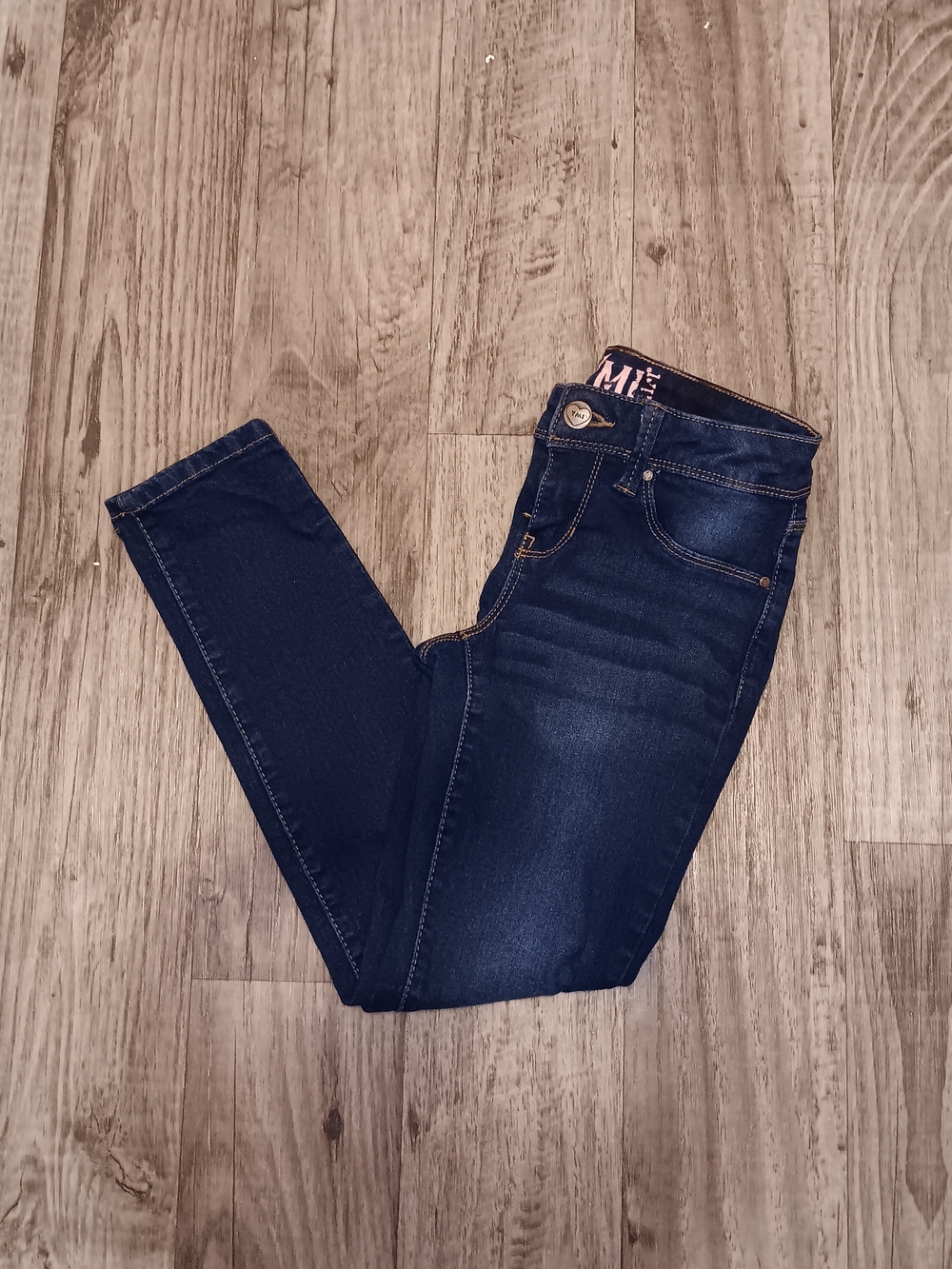 YMI Dark Indigo Girls Stretch Skinny Jeans